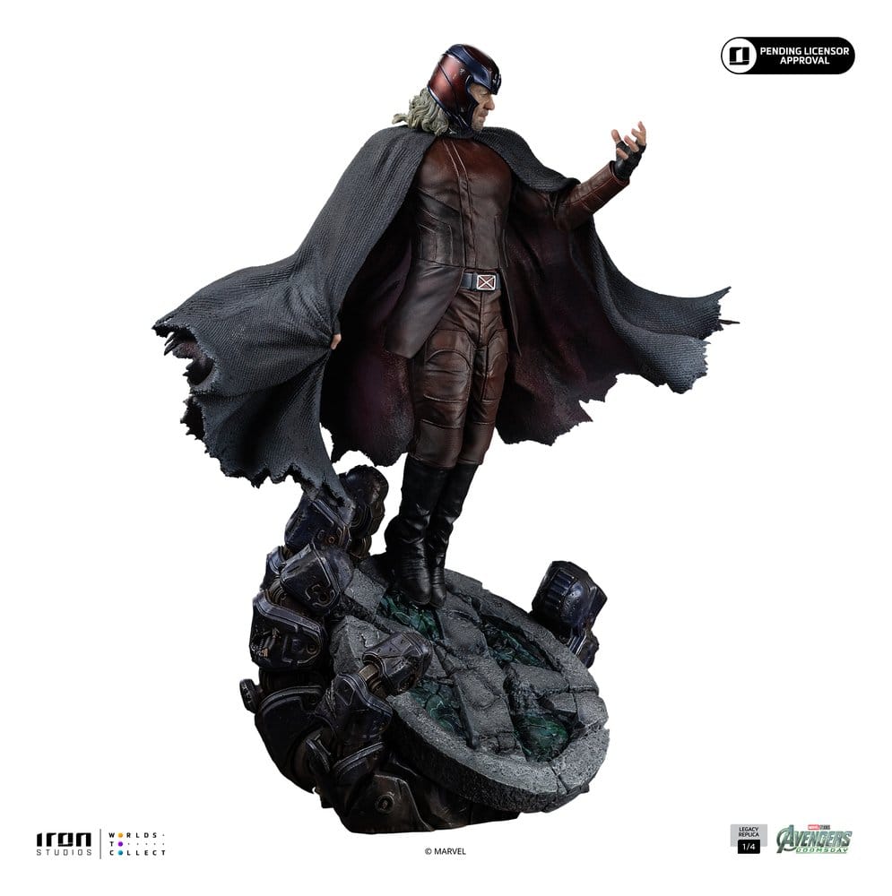 Avengers: Doomsday Legacy Replica Statue 1/4 Magneto 70 cm, view 3