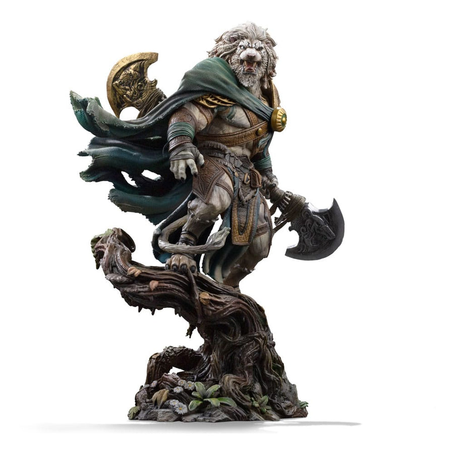 Magic The Gathering Art Scale Statue 1/10 Ajani Goldmane 26 cm