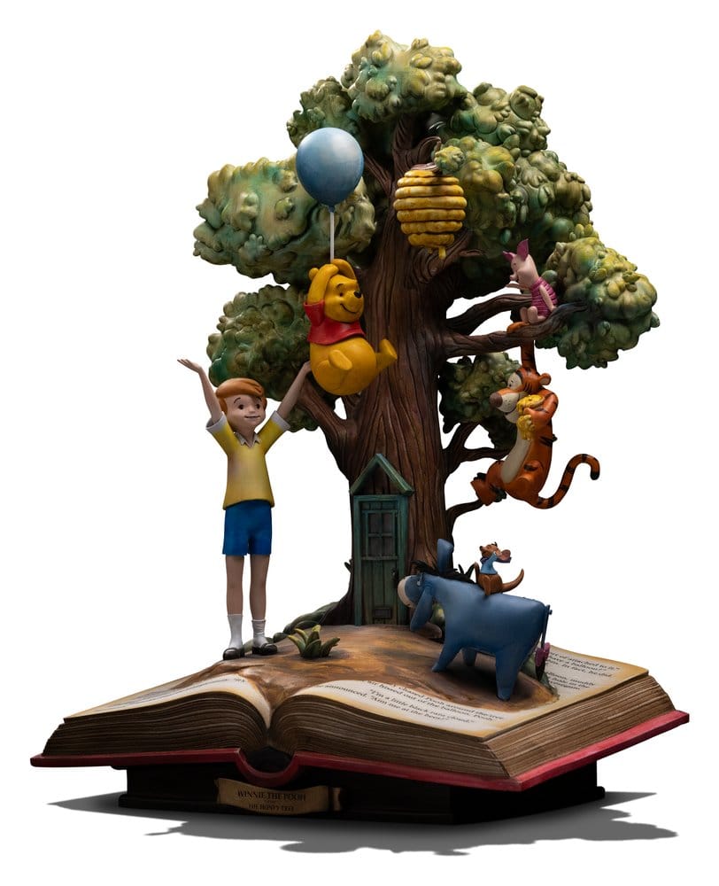 Disney Classics Deluxe Art Scale Statue 1/10 Winnie the Pooh and Friends (100th Anniversary) 31 cm