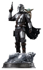The Mandalorian & Grogu Art Scale Statue 1/10 The Mandalorian and Grogu 25 cm