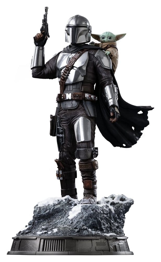 The Mandalorian & Grogu Art Scale Statue 1/10 The Mandalorian and Grogu 25 cm