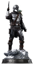The Mandalorian & Grogu Art Scale Statue 1/10 The Mandalorian and Grogu 25 cm