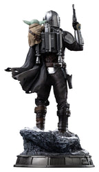 The Mandalorian & Grogu Art Scale Statue 1/10 The Mandalorian and Grogu 25 cm