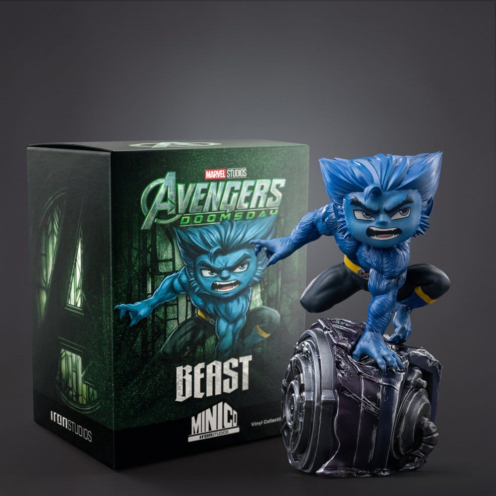 Avengers: Doomsday MiniCo Mini Figure Beast (Hank McCoy) 17 cm, view 2