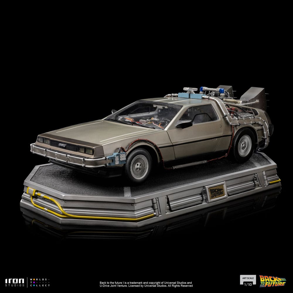 Back to the Future Art Scale Statue 1/10 DeLorean 53 cm, view 2