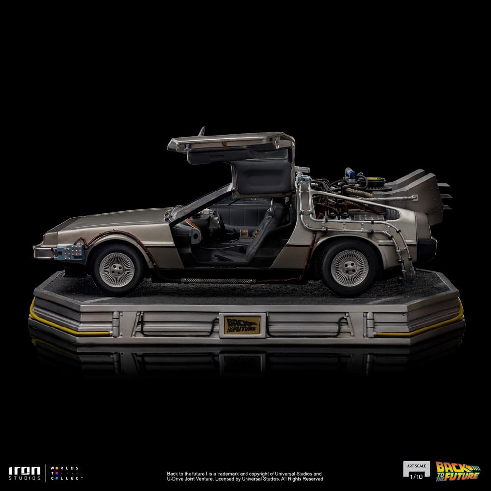 Back to the Future Art Scale Statue 1/10 DeLorean 53 cm, view 3