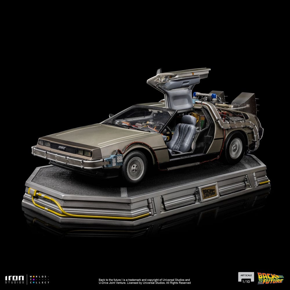 Back to the Future Art Scale Statue 1/10 DeLorean 53 cm, view 4
