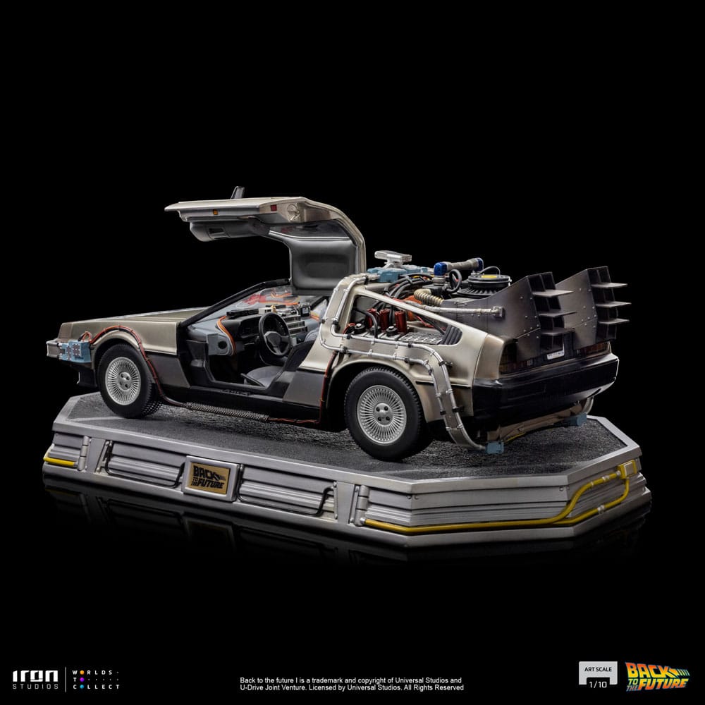 Back to the Future Art Scale Statue 1/10 DeLorean 53 cm, view 5