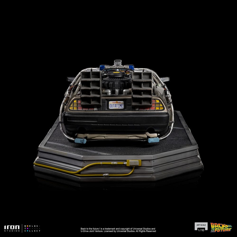 Back to the Future Art Scale Statue 1/10 DeLorean 53 cm, view 6