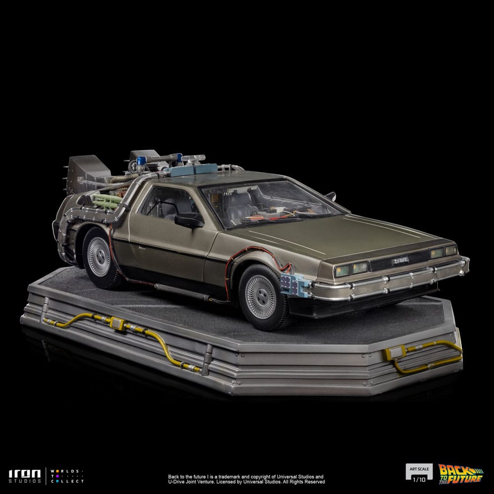 Back to the Future Art Scale Statue 1/10 DeLorean 53 cm, view 8