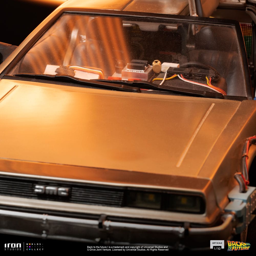 Back to the Future Art Scale Statue 1/10 DeLorean 53 cm, view 11