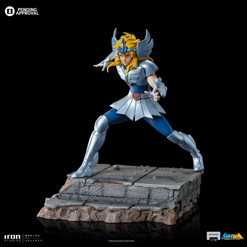 Saint Seiya Scale Statue 1/10 Cygnus Hyoga 19 cm, view 3