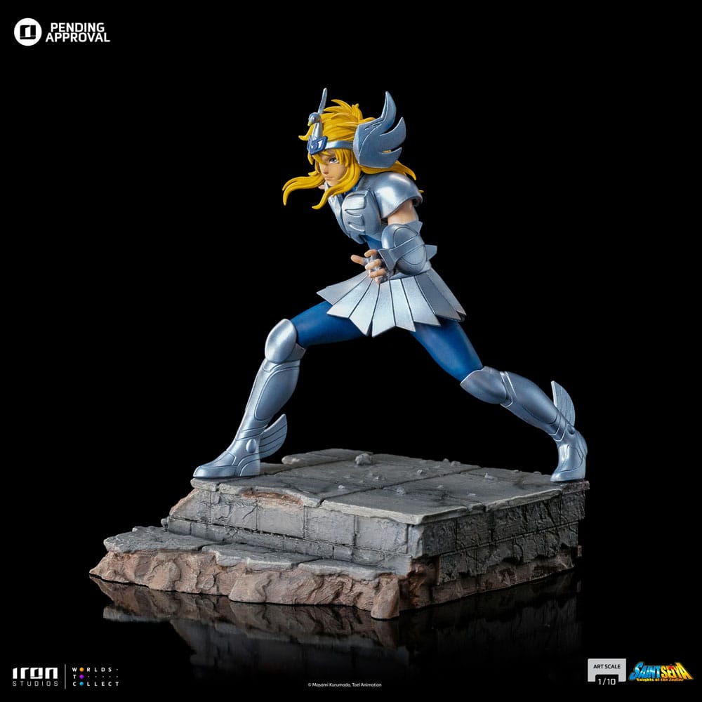 Saint Seiya Scale Statue 1/10 Cygnus Hyoga 19 cm, view 4