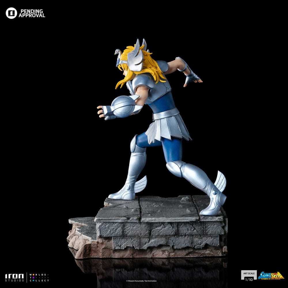 Saint Seiya Scale Statue 1/10 Cygnus Hyoga 19 cm, view 5