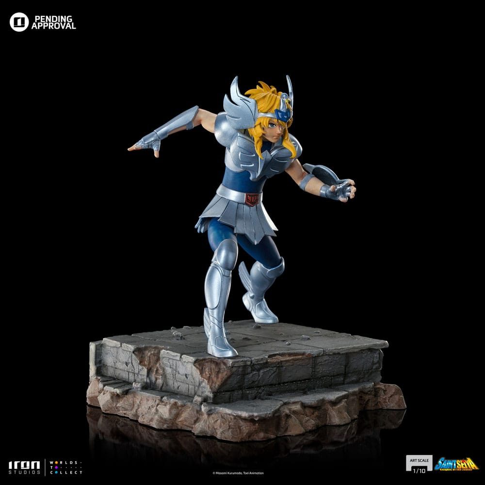 Saint Seiya Scale Statue 1/10 Cygnus Hyoga 19 cm, view 6