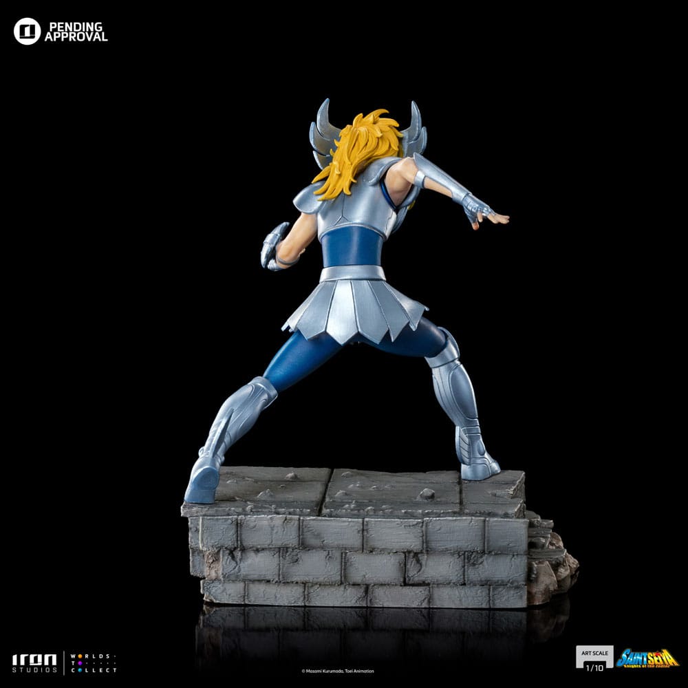 Saint Seiya Scale Statue 1/10 Cygnus Hyoga 19 cm, view 9