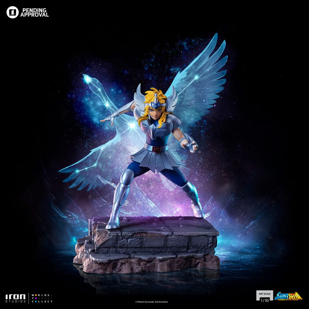 Saint Seiya Scale Statue 1/10 Cygnus Hyoga 19 cm, view 10
