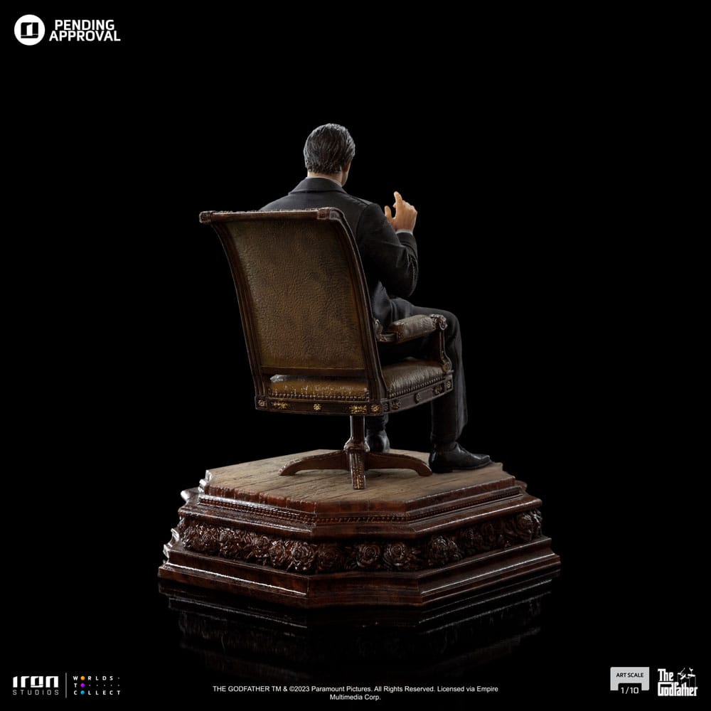 The Godfather Scale Statue 1/10 Don Vito Corelione 19 cm, view 4