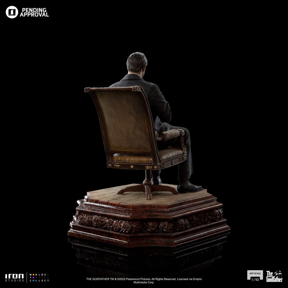 The Godfather Scale Statue 1/10 Don Vito Corelione 19 cm, view 5