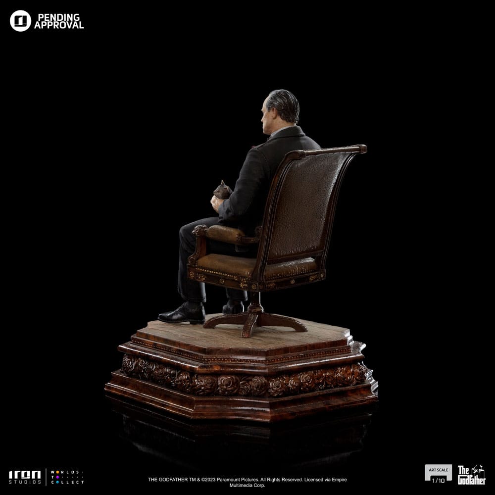 The Godfather Scale Statue 1/10 Don Vito Corelione 19 cm, view 6