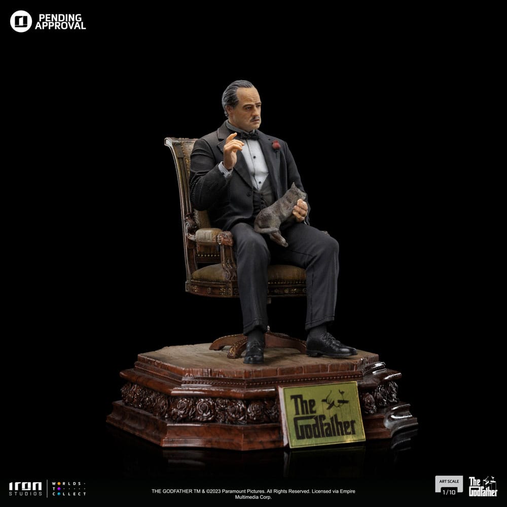 The Godfather Scale Statue 1/10 Don Vito Corelione 19 cm, view 7