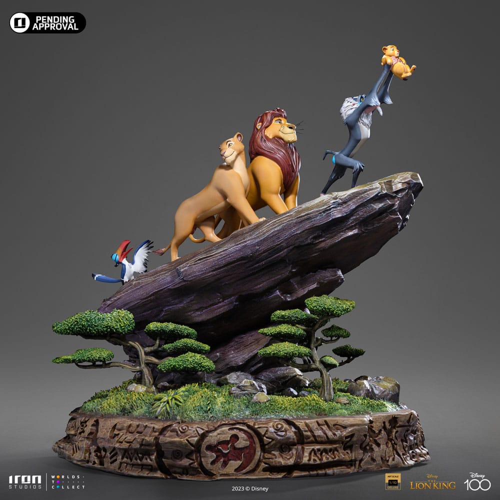 Disney Deluxe Art Scale Statue 1/10 The Lion King 34 cm, view 3