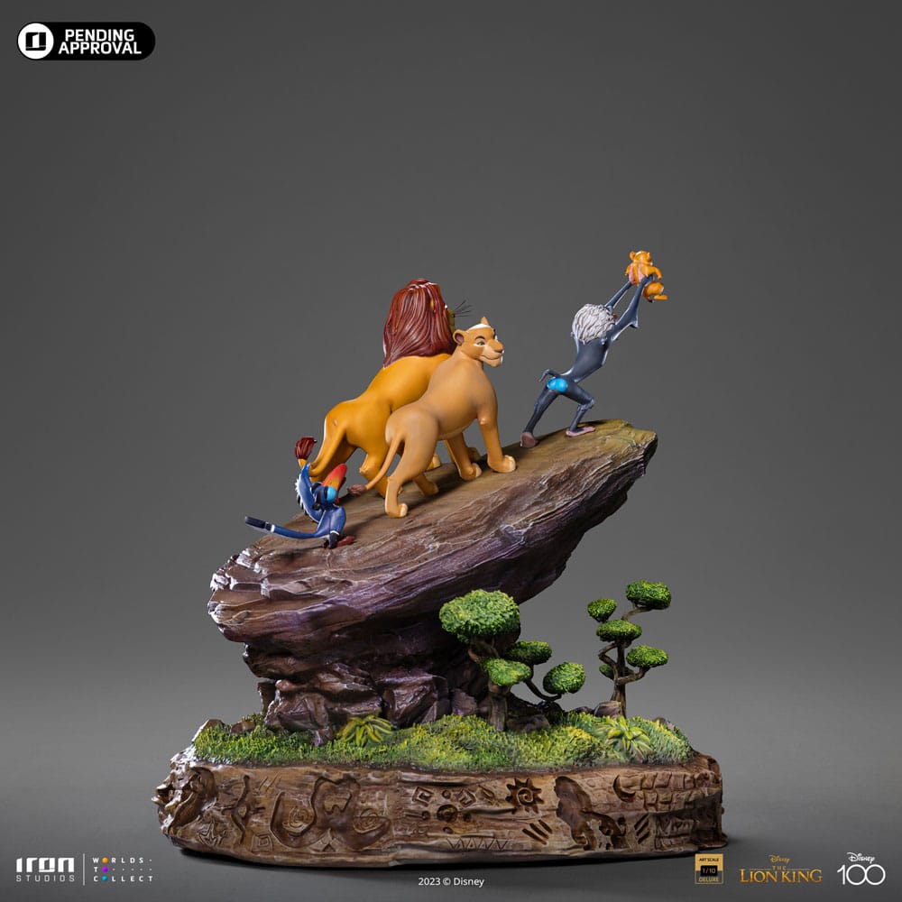Disney Deluxe Art Scale Statue 1/10 The Lion King 34 cm, view 4