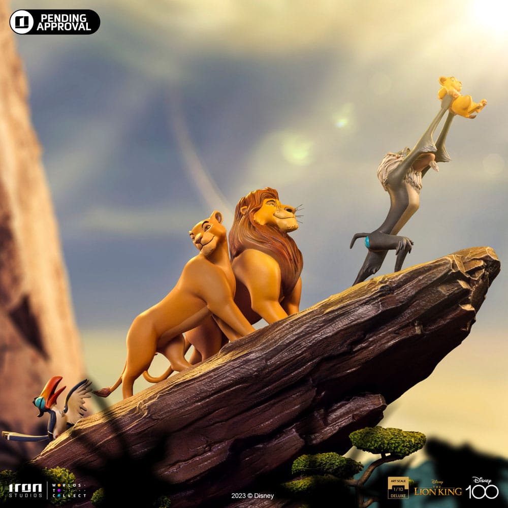 Disney Deluxe Art Scale Statue 1/10 The Lion King 34 cm, view 7