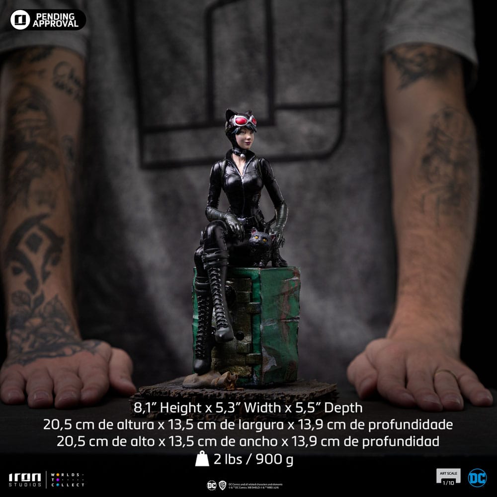 DC Comics Art Scale Statue 1/10 Catwoman (Gotham City Sirens) 21 cm, view 8