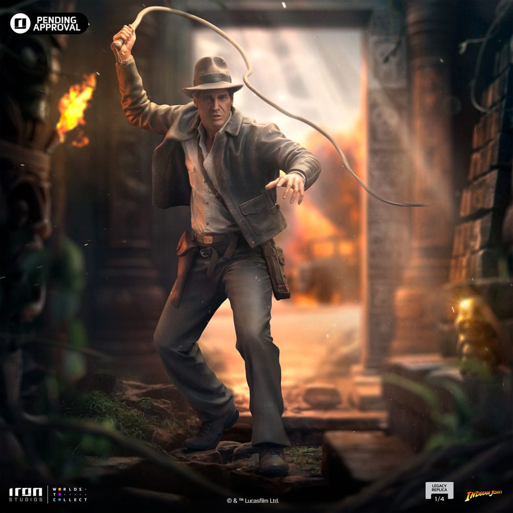 Indiana Jones Legacy Replica Statue 1/4 Indiana Jones 61 cm, view 12