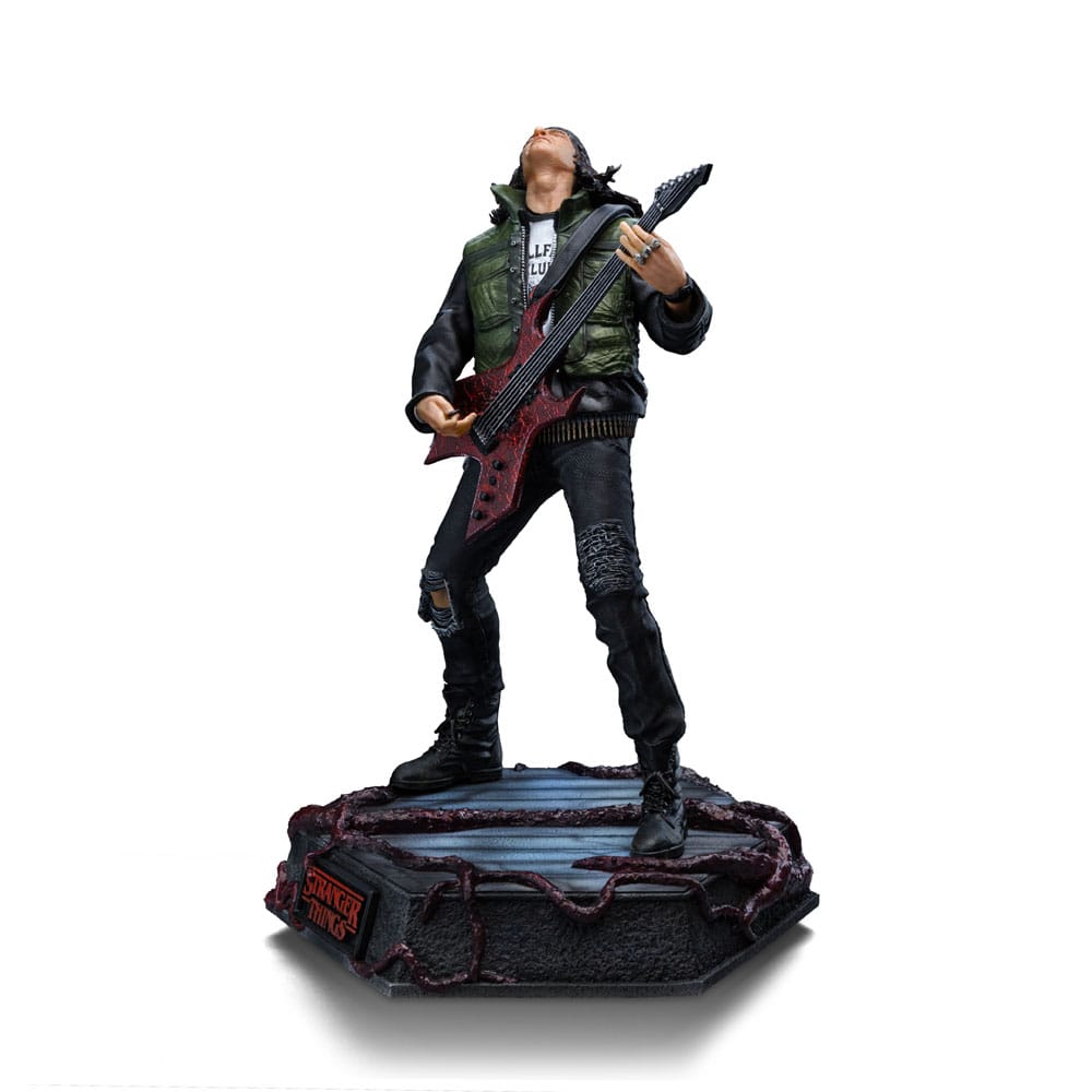 Stranger Things Deluxe Art Scale Statue 1/10 Eddie Munson 20 cm, view 3