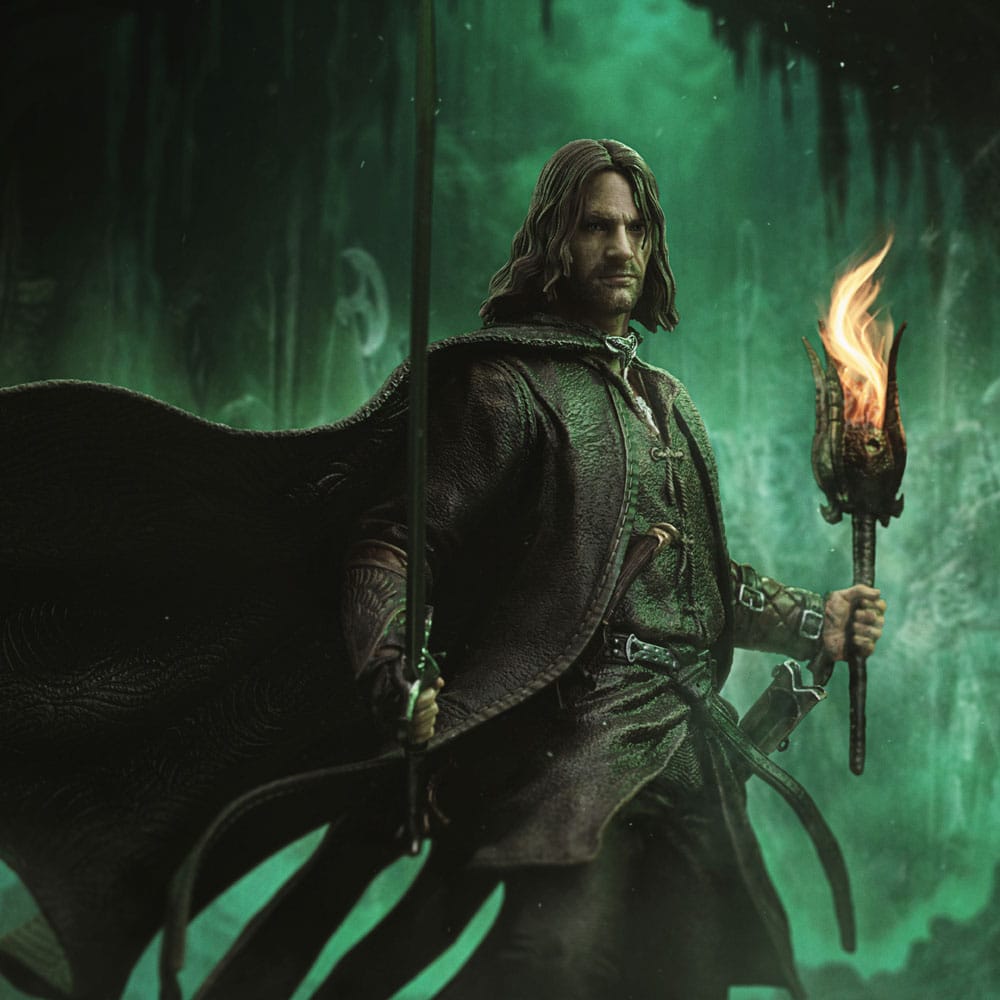 The Lord of the Rings Art Scale Statue 1/10 Aragorn Unleashed 31 cm, view 6