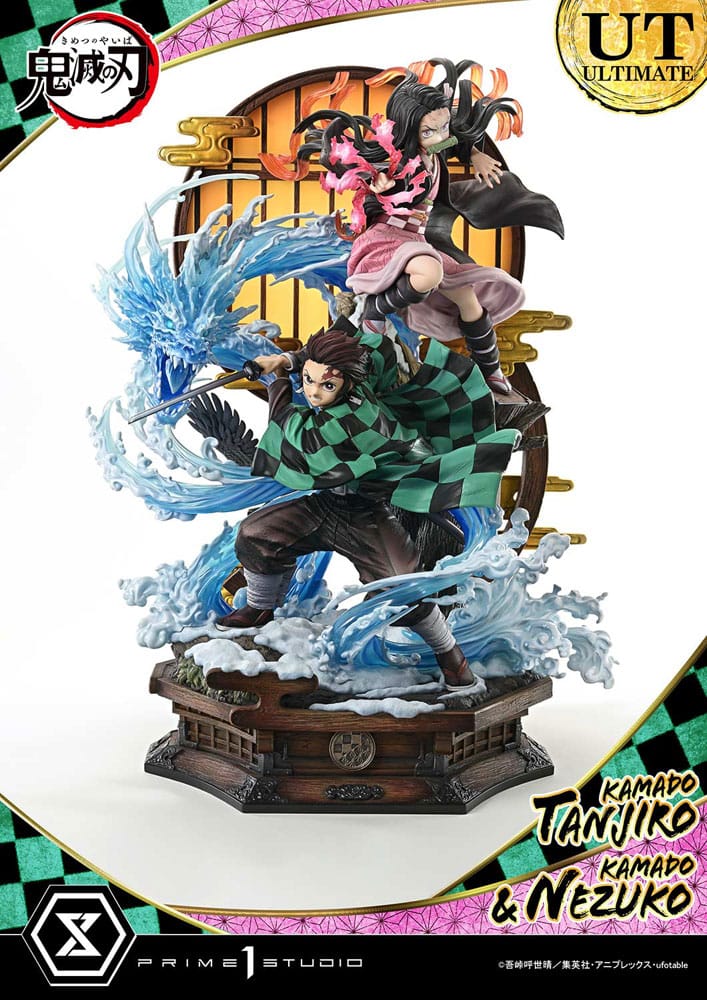 Demon Slayer: Kimetsu no Yaiba Concept Masterline Series Statue 1/6 Nezuko & Tanjiro Ultimate Ver. 56 cm