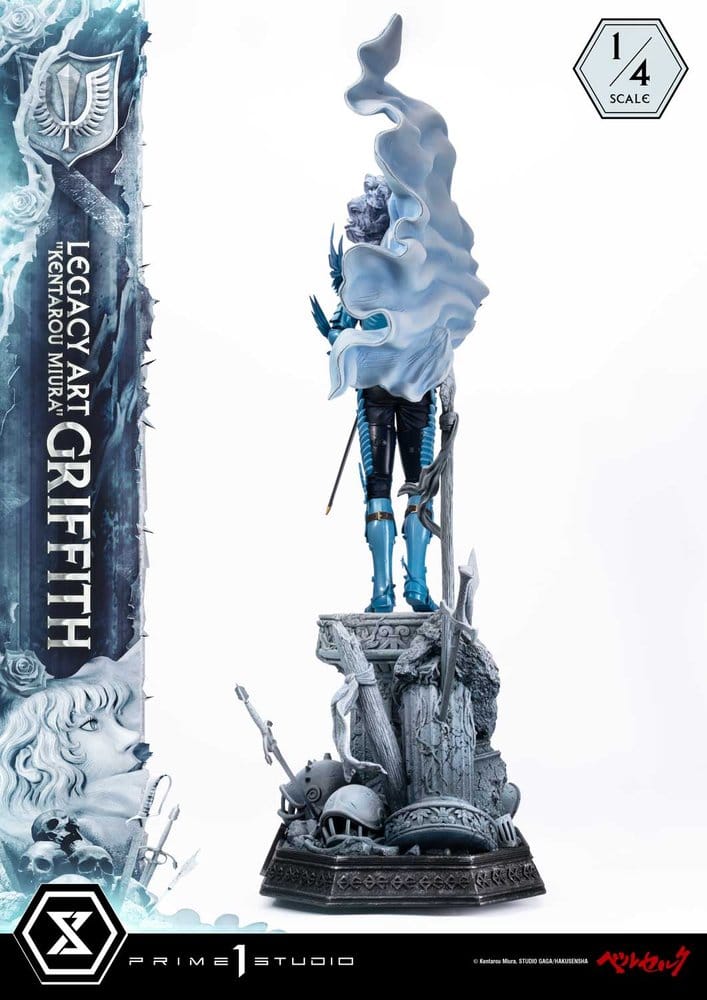 Berserk Legacy Art "Kentarou Miura" Statue 1/4 Griffith 93 cm, view 10