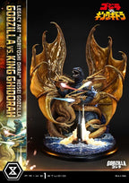Godzilla Legacy Art "Noriyoshi Ohrai" Statue Heisei Godzilla Godzilla vs. King Ghidorah Bonus Version 82 cm