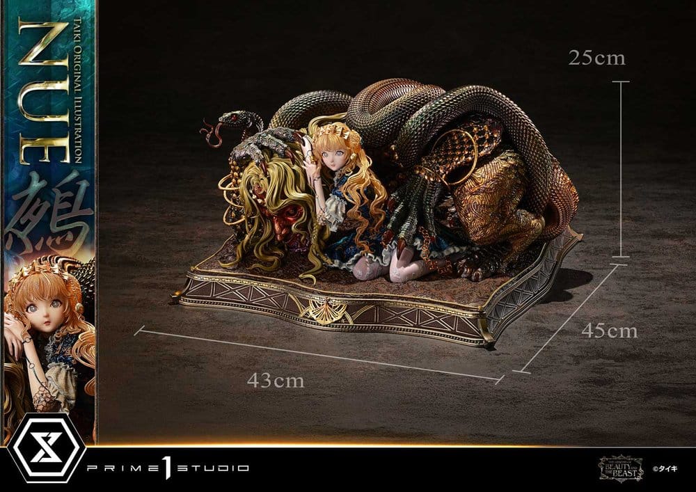 The Legend of Beauty and the Beast Statue 1/5 Nue Art by Taiki Bonus Version 45 cm, view 7