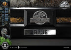 Jurassic World: Fallen Kingdom (Film) Legacy Museum Collection Statue 1/2 Blue 88 cm