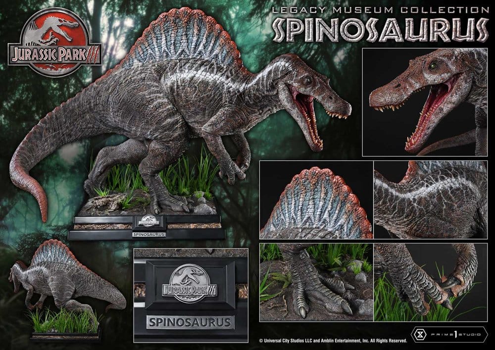 Jurassic Park Legacy Museum Collection Statue 1/6 Spinosaurus 134 cm, view 6