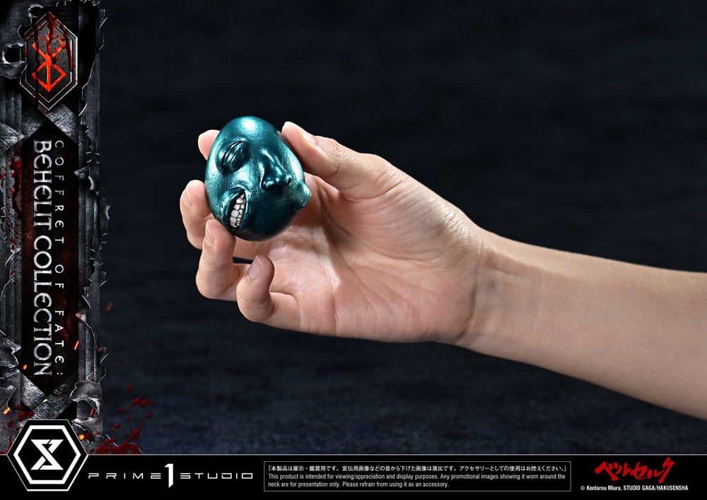 Berserk Life Scale Statues Behelit Skull 20 cm