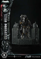 The Alien vs. Predator Museum Masterline Series Statue 1/3 Scar Predator 93 cm