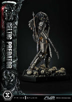 The Alien vs. Predator Museum Masterline Series Statue 1/3 Celtic Predator Bonus Ver. 95 cm