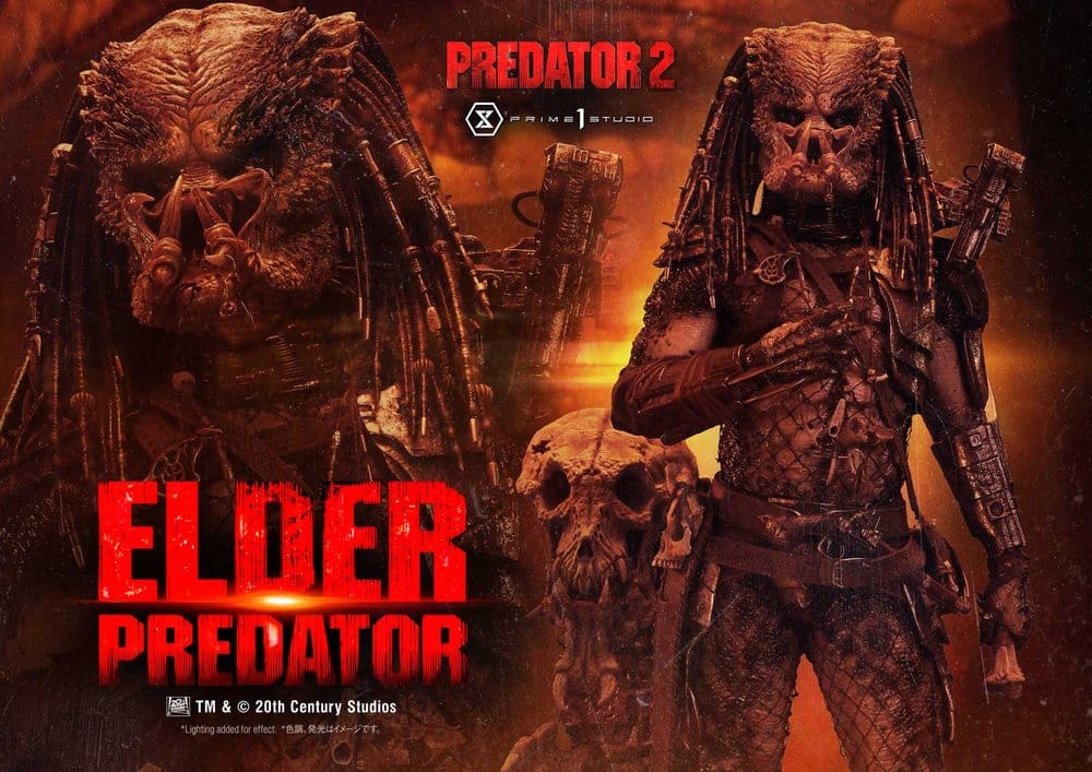 Predator 2 (Film) Museum Masterline Statue 1/3 Elder Predator 94 cm, view 2