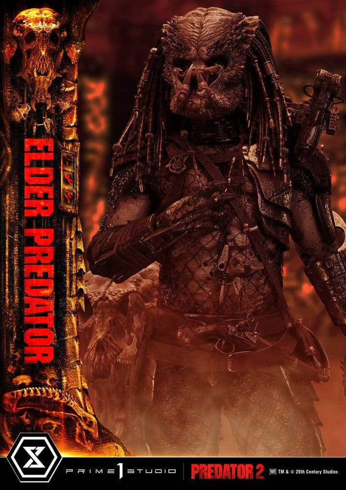 Predator 2 (Film) Museum Masterline Statue 1/3 Elder Predator 94 cm, view 5