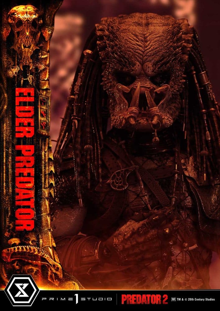 Predator 2 (Film) Museum Masterline Statue 1/3 Elder Predator 94 cm, view 12