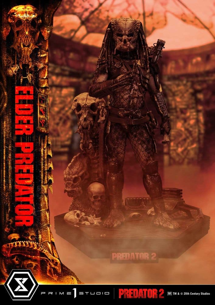 Predator 2 (Film) Museum Masterline Statue 1/3 Elder Predator Deluxe Version 94 cm, view 5