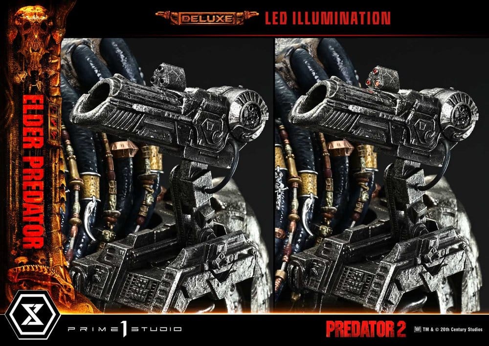 Predator 2 (Film) Museum Masterline Statue 1/3 Elder Predator Deluxe Version 94 cm, view 10
