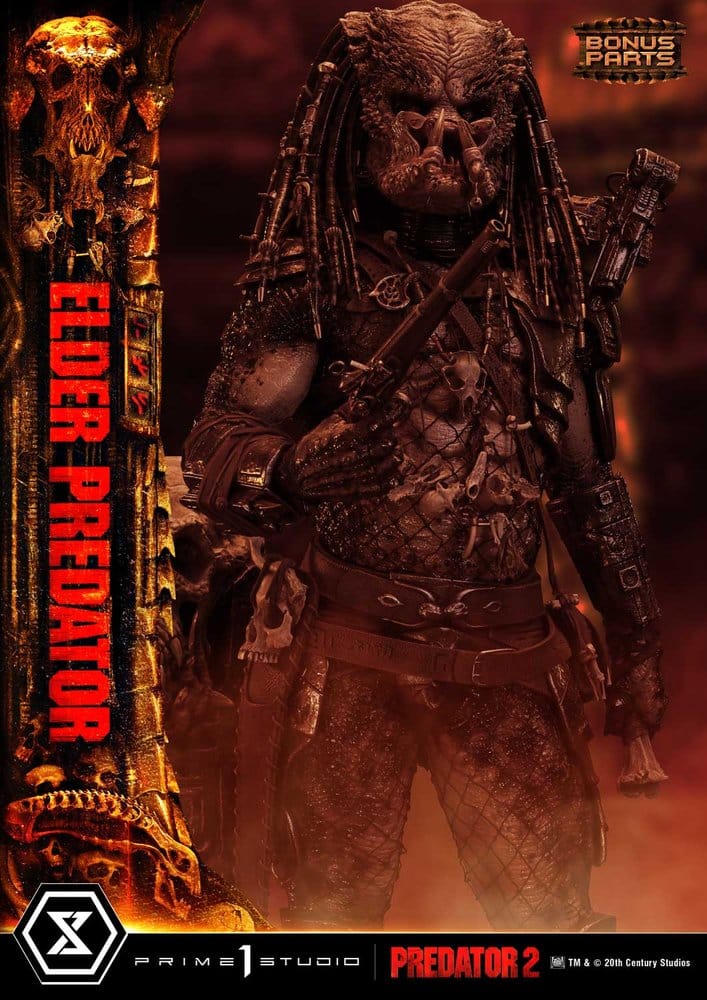 Predator 2 (Film) Museum Masterline Statue 1/3 Elder Predator DX Bonus Version 94 cm, view 4