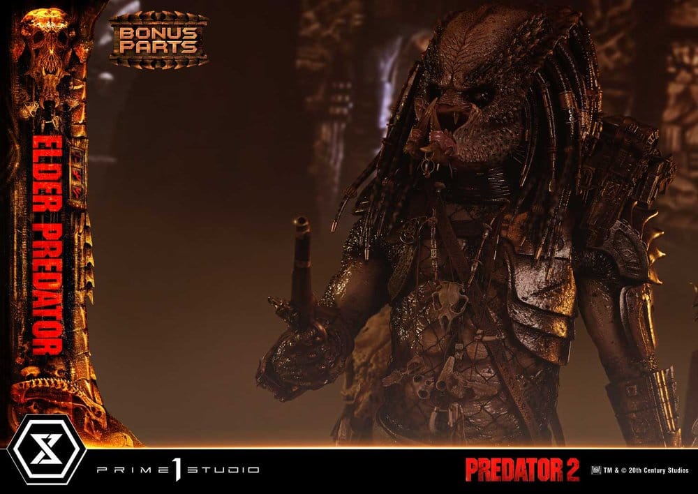 Predator 2 (Film) Museum Masterline Statue 1/3 Elder Predator DX Bonus Version 94 cm, view 5