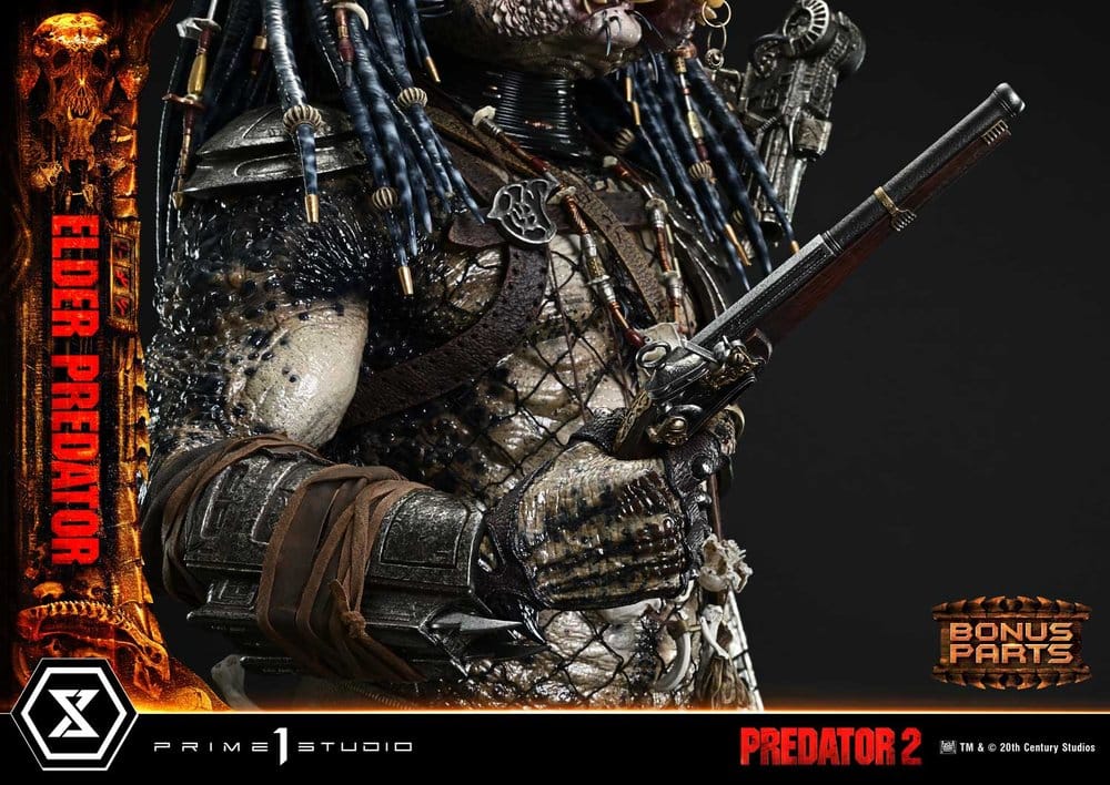 Predator 2 (Film) Museum Masterline Statue 1/3 Elder Predator DX Bonus Version 94 cm, view 6
