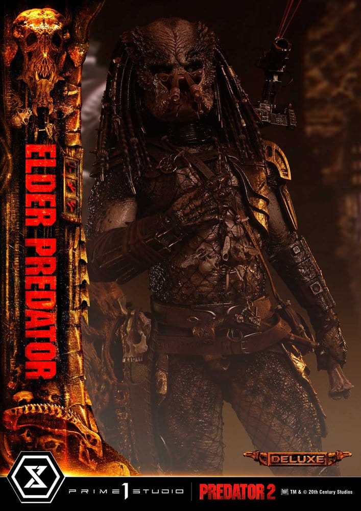 Predator 2 (Film) Museum Masterline Statue 1/3 Elder Predator DX Bonus Version 94 cm, view 7